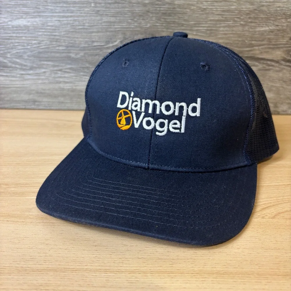 Diamond Vogel Hat Cap Snap Back Blue Navy Adjustable